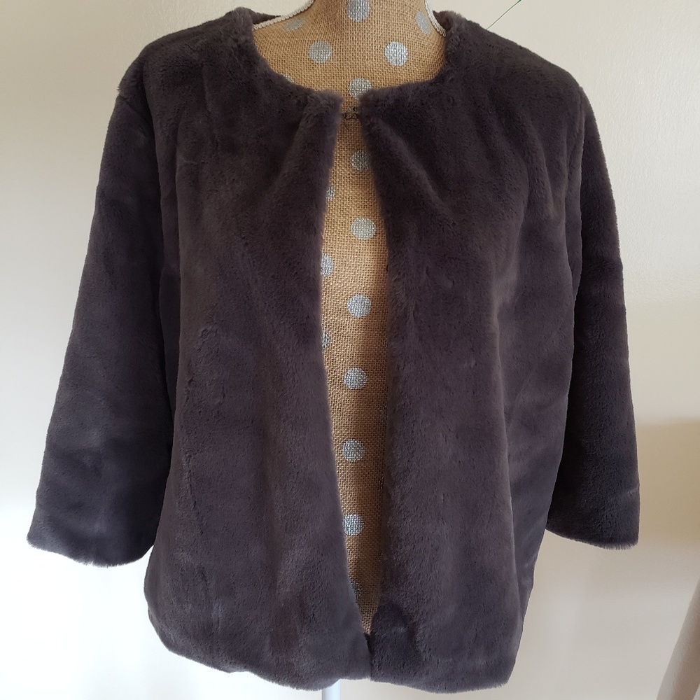 Rafaella Faux Fur Jacket